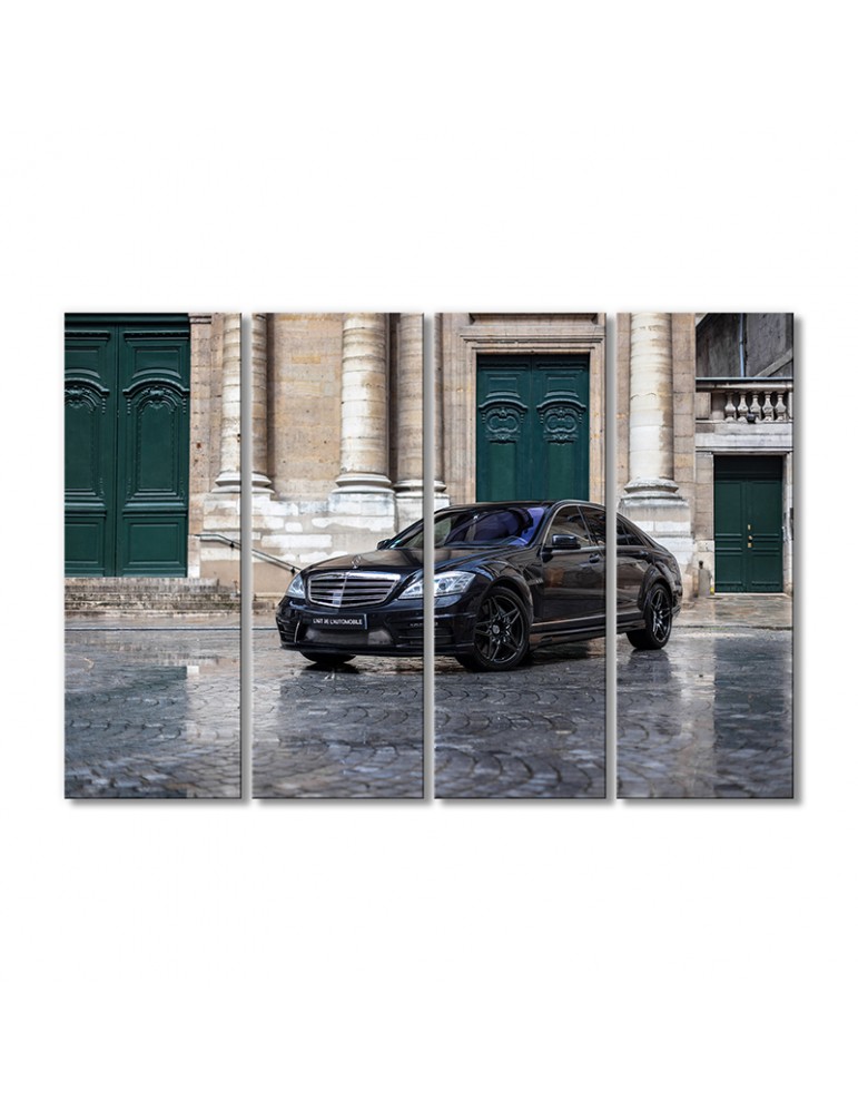 

Модульная картина Artel «Автомобиль Мерседес бенц С 2011» 4 модуля 120x180 см
