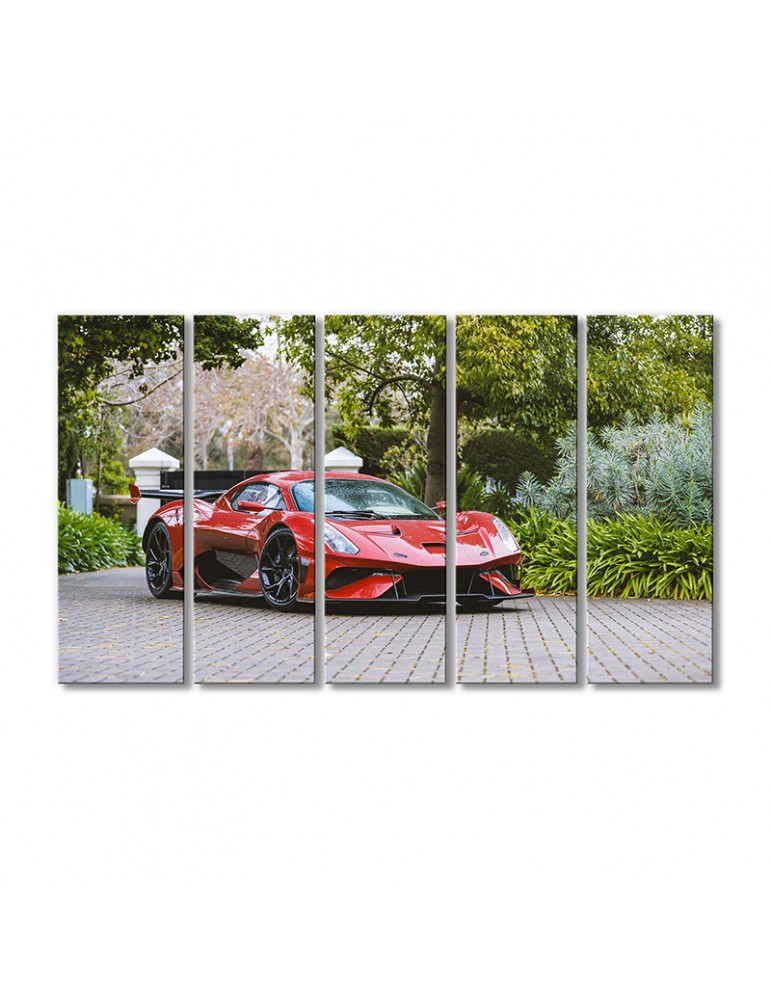 

Модульная картина Artel «Автомобиль Брабхам bt62r» 5 модулей 80x120 см