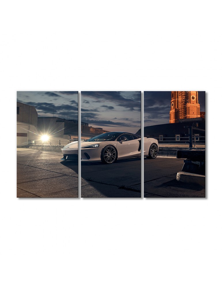 

Модульная картина Artel «Авто Новитек МакЛарен GT» 3 модуля 80x120 см