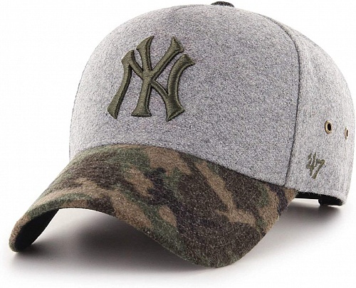 

Кепка 47 Brand DT YANKEES One size Серый B-HCHNM17WMP-GY