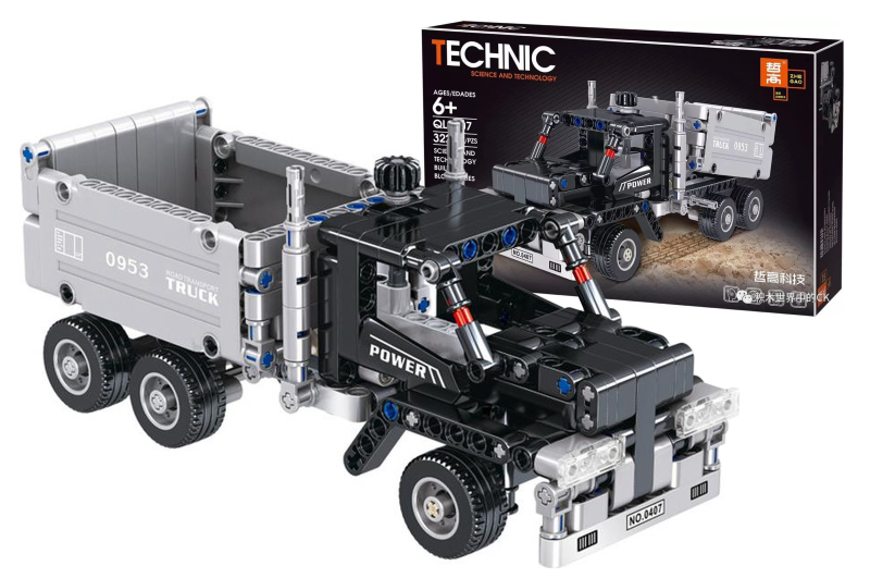 

Конструктор "TECHNIC" "Грузовик" 322 дет QL0407