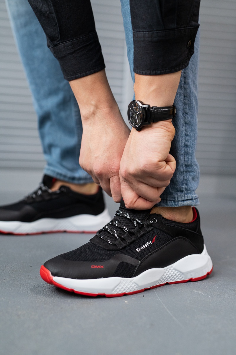 

Мужские кроссовки текстильные весна/осень черные Multi-shoes размер 42 FV_001345