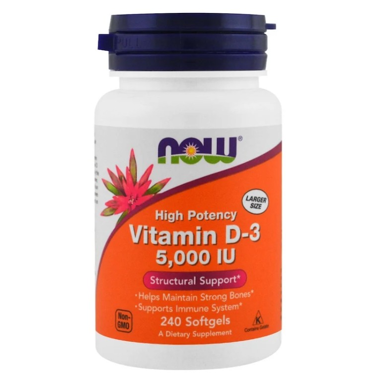

Витамины Now Foods Vitamin D-3 5000 240 Softgels