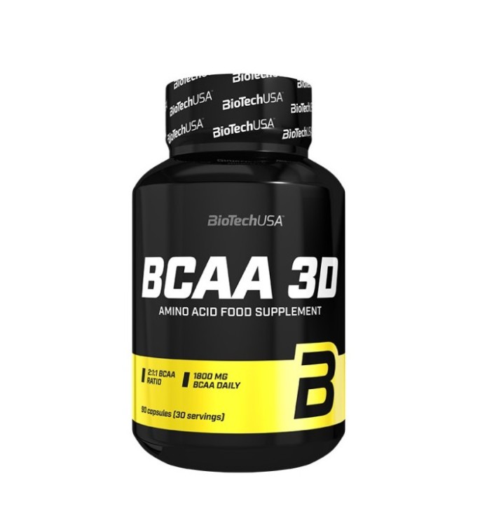 

Аминокислоты Biotech USA BCAA 3D 90 капсул