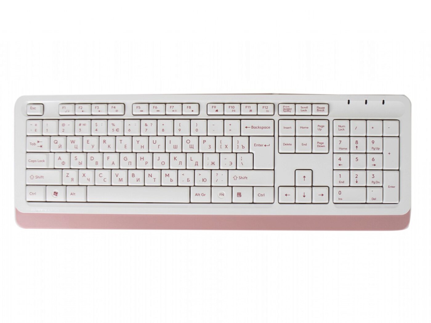 

Клавиатура A4Tech FK10 Pink USB