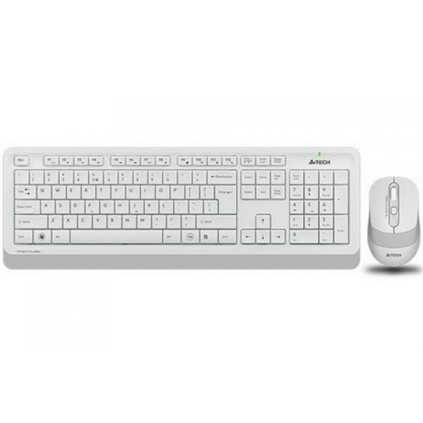 

Комплект (клавиатура, мышь) беспроводной A4Tech Bloody FG1010 White USB