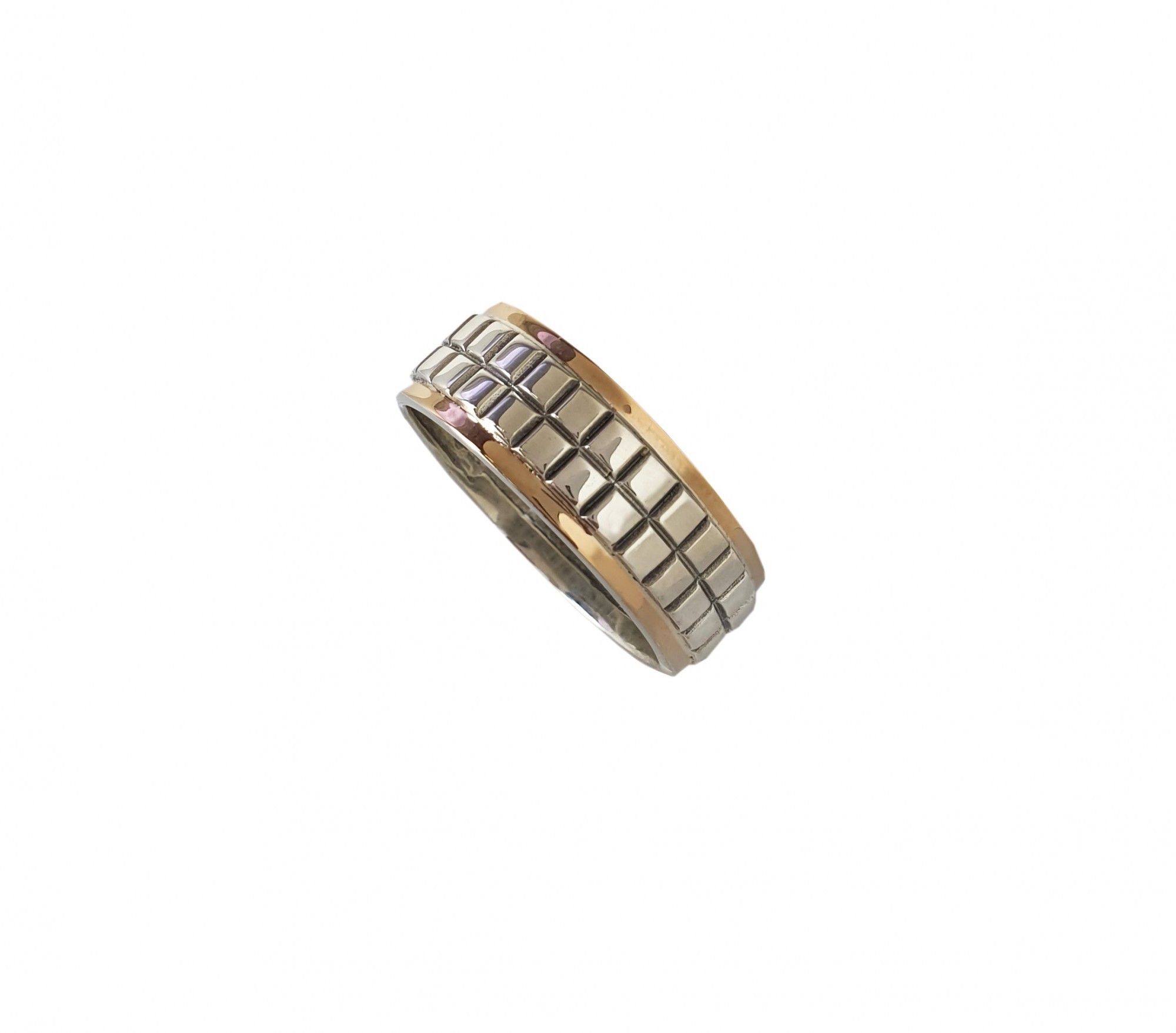 

Кольцо Roskolodko из серебра и золота 20,5 (790з)