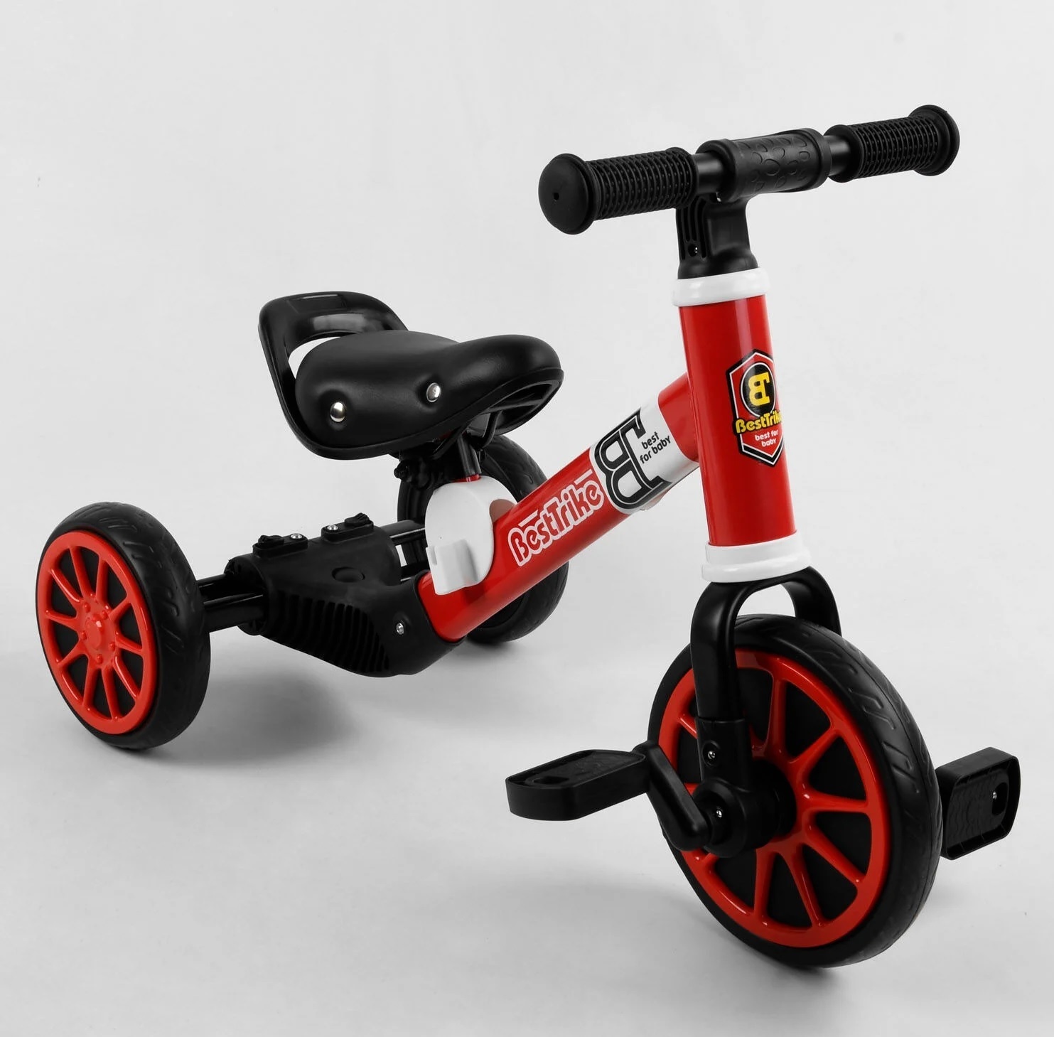 

Велосипед-беговел Best Trike 71616 Black Yellow (71616)