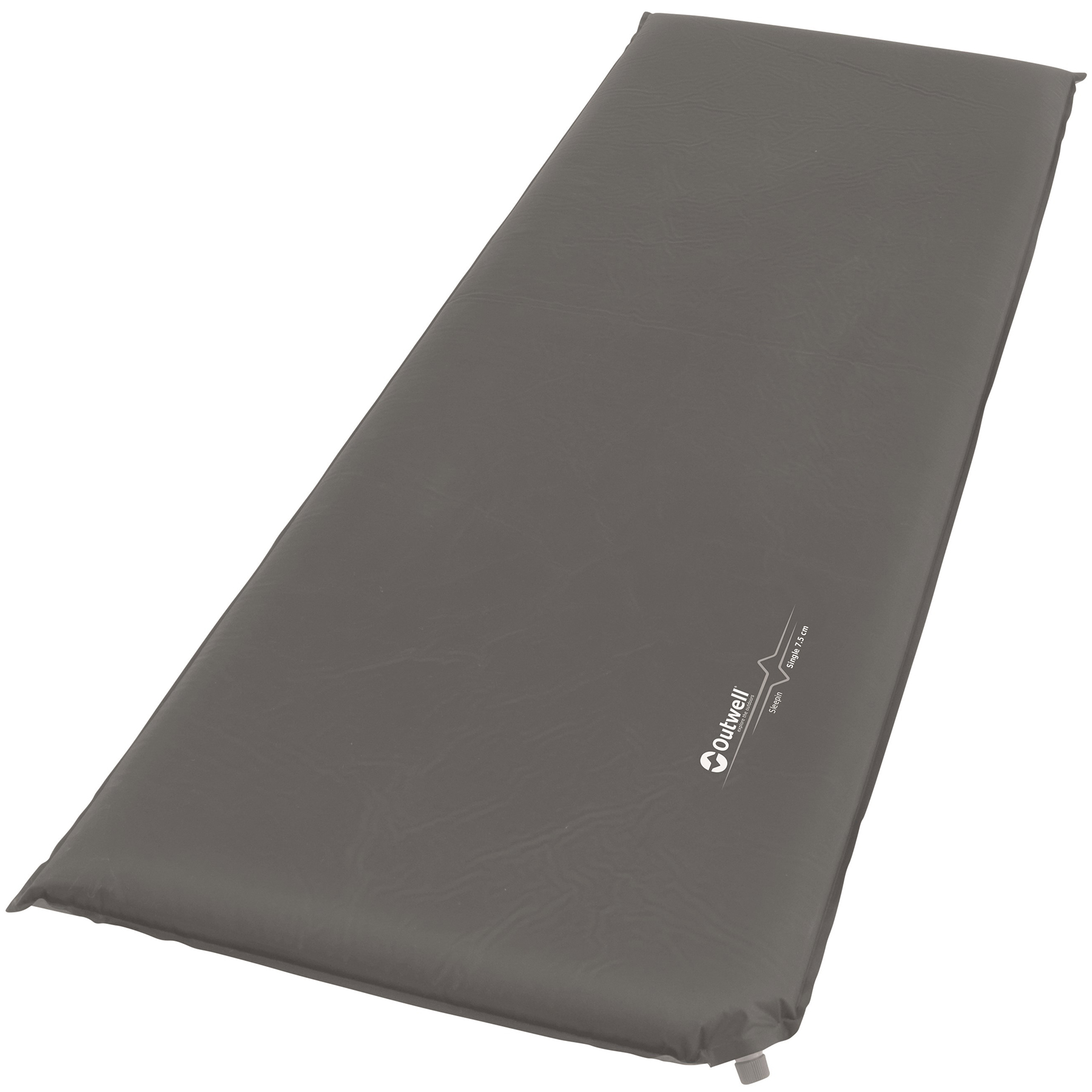 

Коврик самонадувающийся Outwell Self-inflating Mat Sleepin Single 7.5 cm Grey (290203) (929038) (5709388075437)