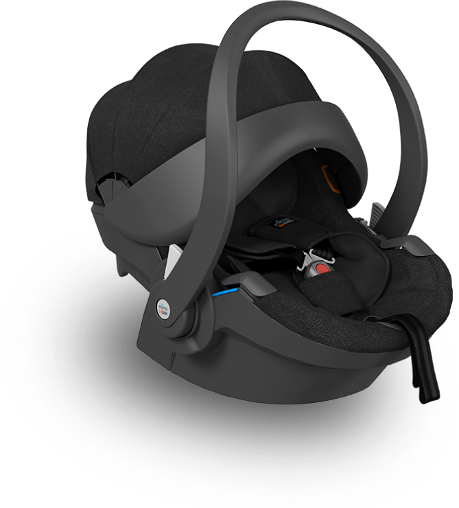 

Автокресло для новорожденных Mima IZI Go Black Fabric