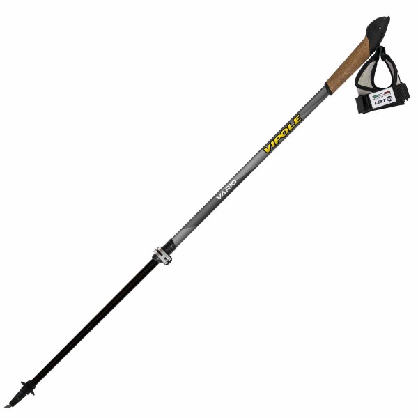 

Палки для скандинавской ходьбы Vipole Vario Top-Click QL K.T. Dark DLX (S18 56) (925374) (8033378247564)