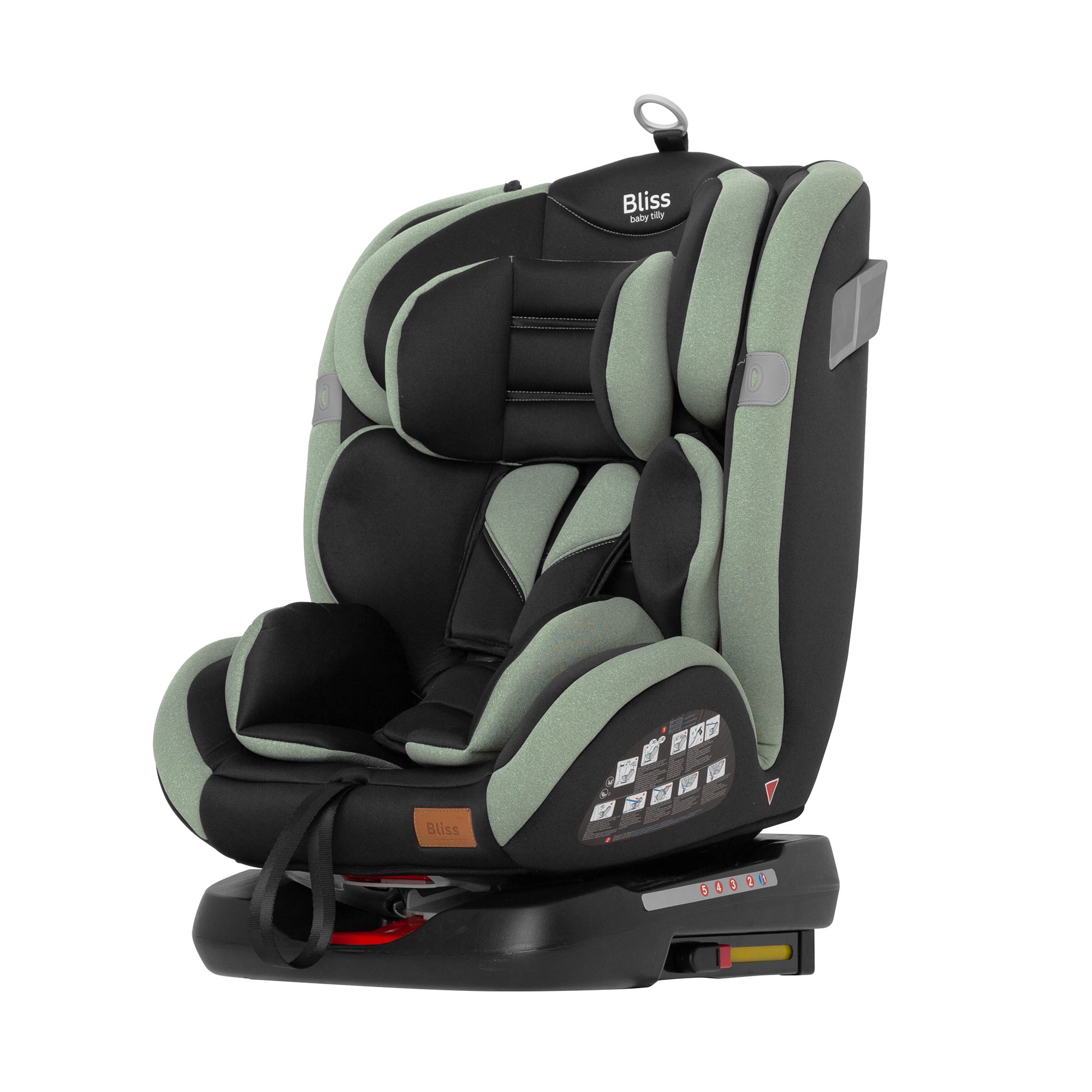 

Детское автокресло Tilly Bliss (Тилли Блисс) T-535 Olive Green 0+1+2+3 ISOFIX з поворотом (6900141000126) Цвет Зеленый