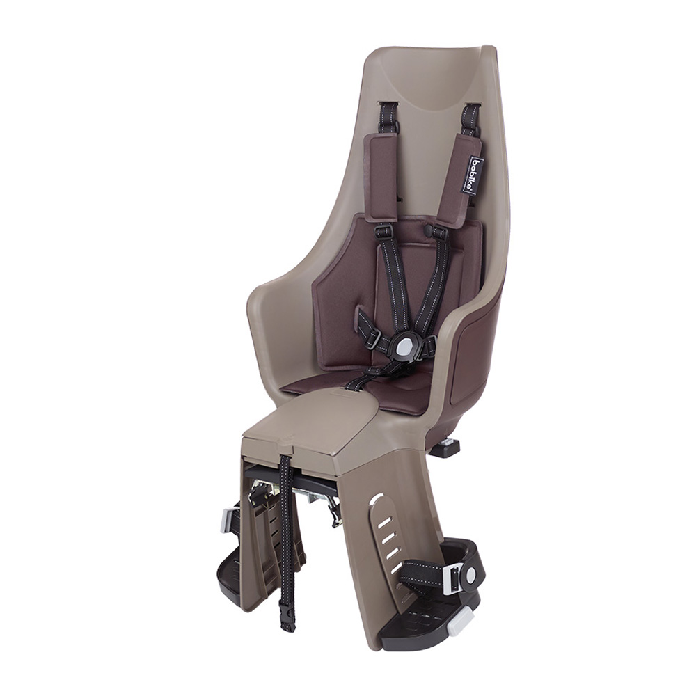 

Детское велокресло Bobike Exclusive maxi Plus Carrier LED / Toffee Brown