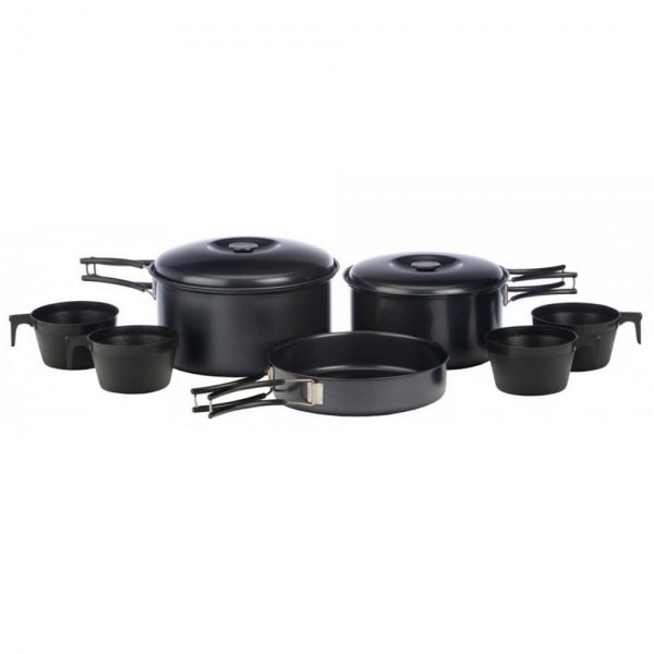 

Набор посуды Vango 4 Person Non-Stick Cook Kit Black (ACXCOOK 009U05) (925248) (5023518610566)