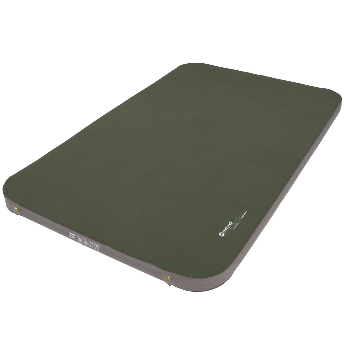 

Коврик самонадувающийся Outwell Self-inflating Mat Dreamhaven Double 5.5 cm Elegant Green (400005) (929005) (5709388112996)