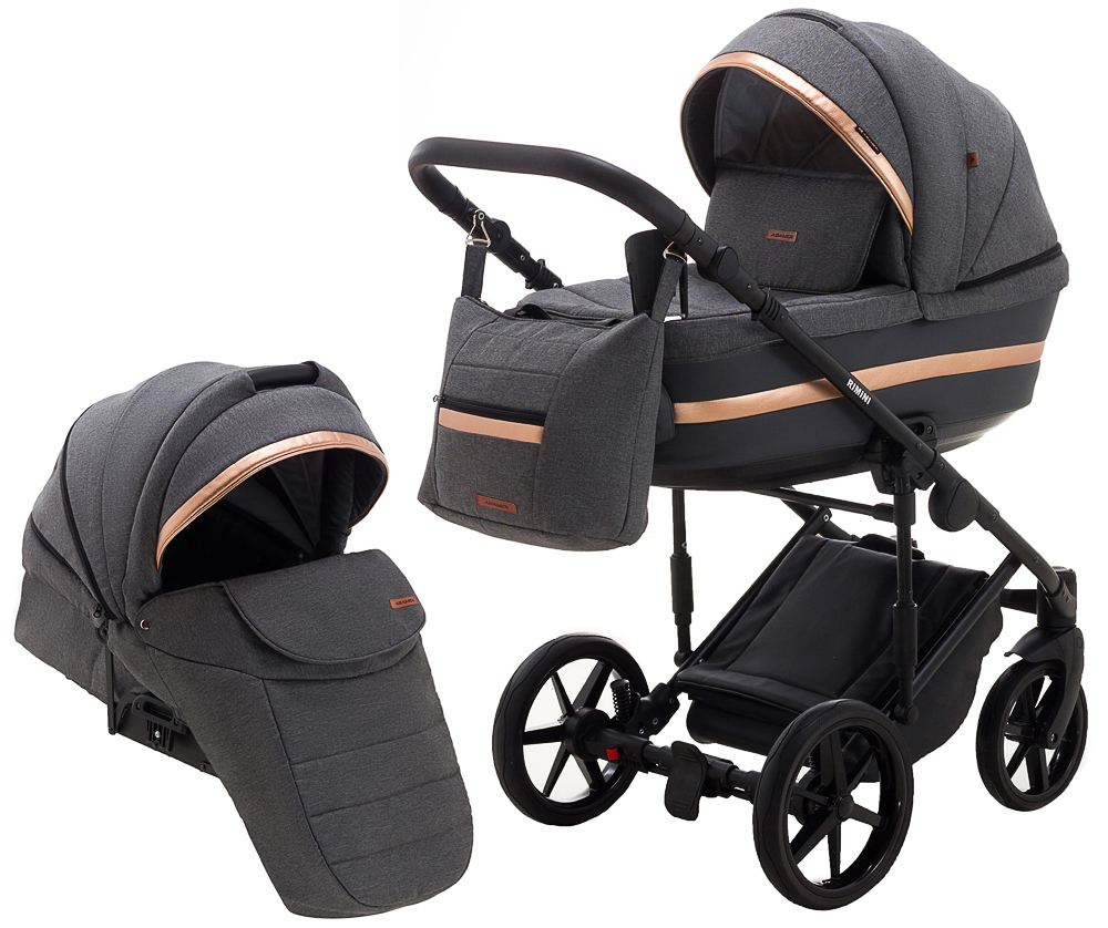 

Коляска 2 в 1 Adamex Rimini Tip RI-112