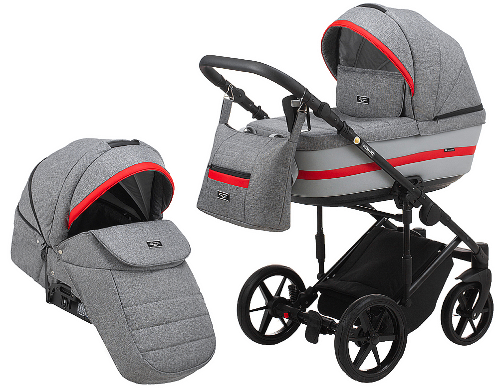 

Коляска 2 в 1 Adamex Rimini Tip RI-71