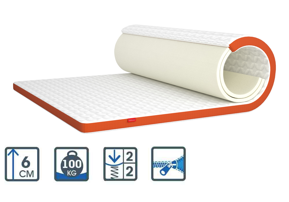 

Матрас Matroluxe Orange/Оранж 90x200