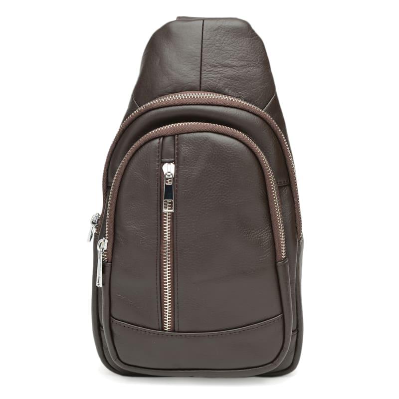 

Мужской кожаный рюкзак Keizer K1168-brown