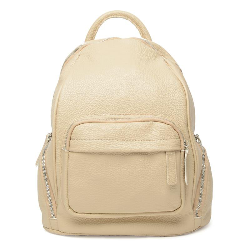 

Женский кожаный рюкзак Ricco Grande 1l976-beige