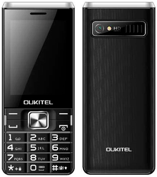

Oukitel L2801 3SIM Чёрный (английская и арабская клавиатура)