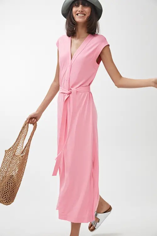 

Платье женское ARKET Fluid Jersey Dress Pink размер, Платье женское ARKET Fluid Jersey Dress Pink размер XS