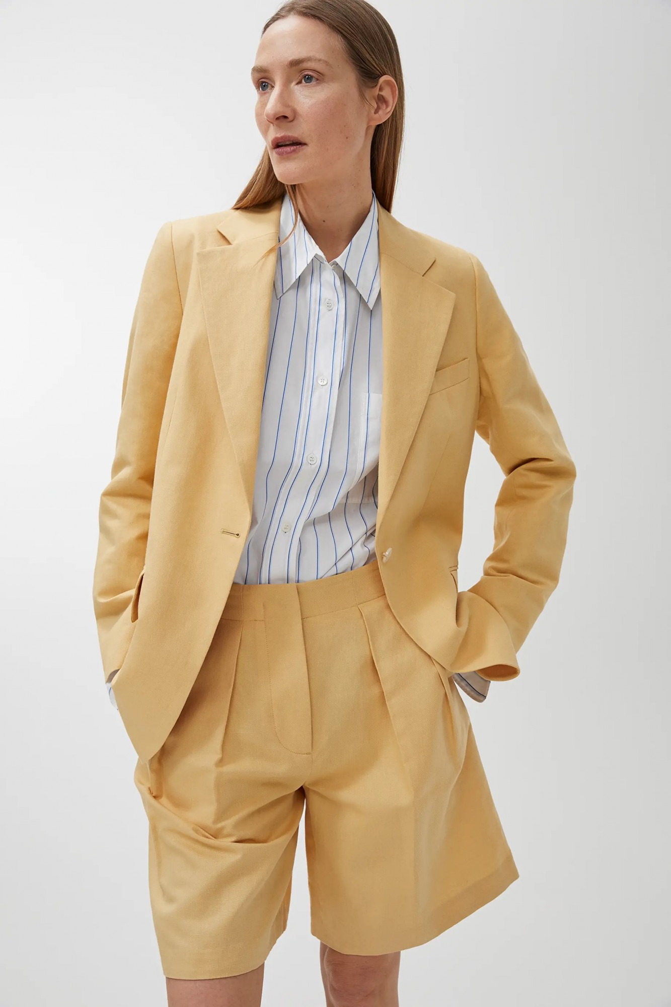 

Пиджак ARKET Cotton Linen Blazer, Пиджак ARKET Cotton Linen Blazer 34