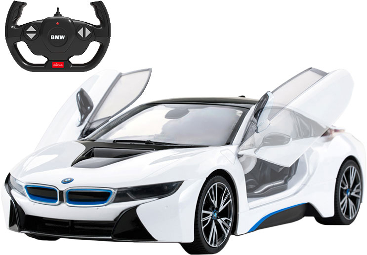 

Машинка Rastar BMW i8 1:14 Белая (4540020)