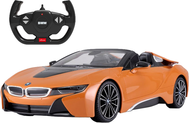 

Машинка Rastar BMW i8 Roadster 1:14 Оранжевая (4540019)
