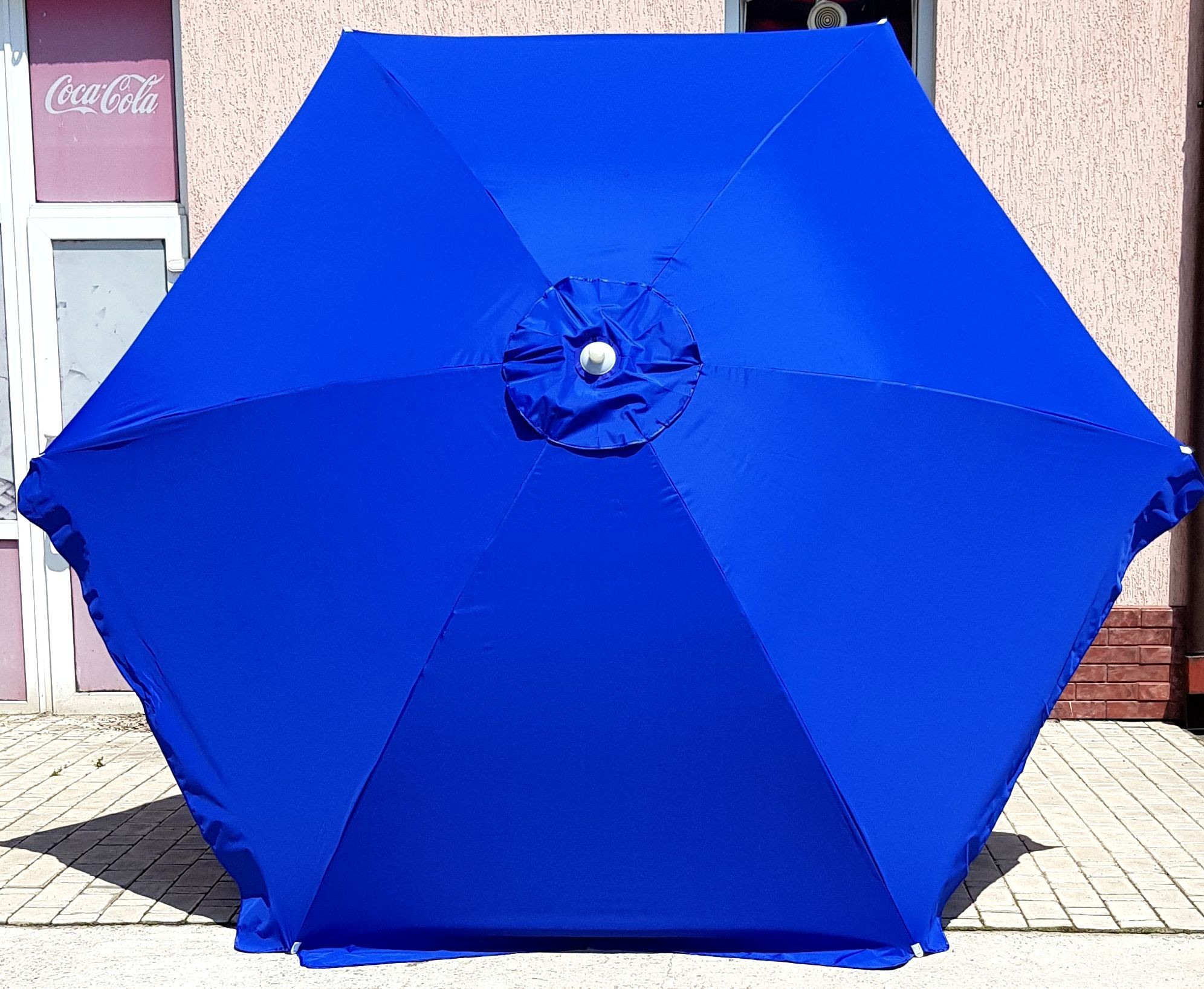 

Зонт садовый торговый SANSAN Umbrella 111K синий круглый 3,3 метра