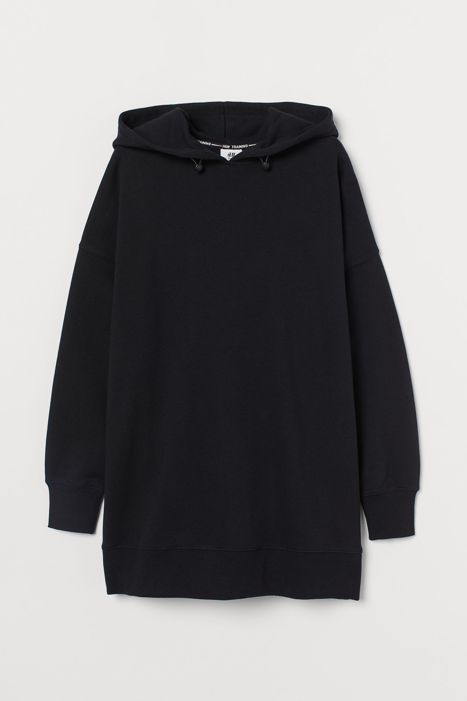 

Спортивный худи H&M XS черный 28079138042