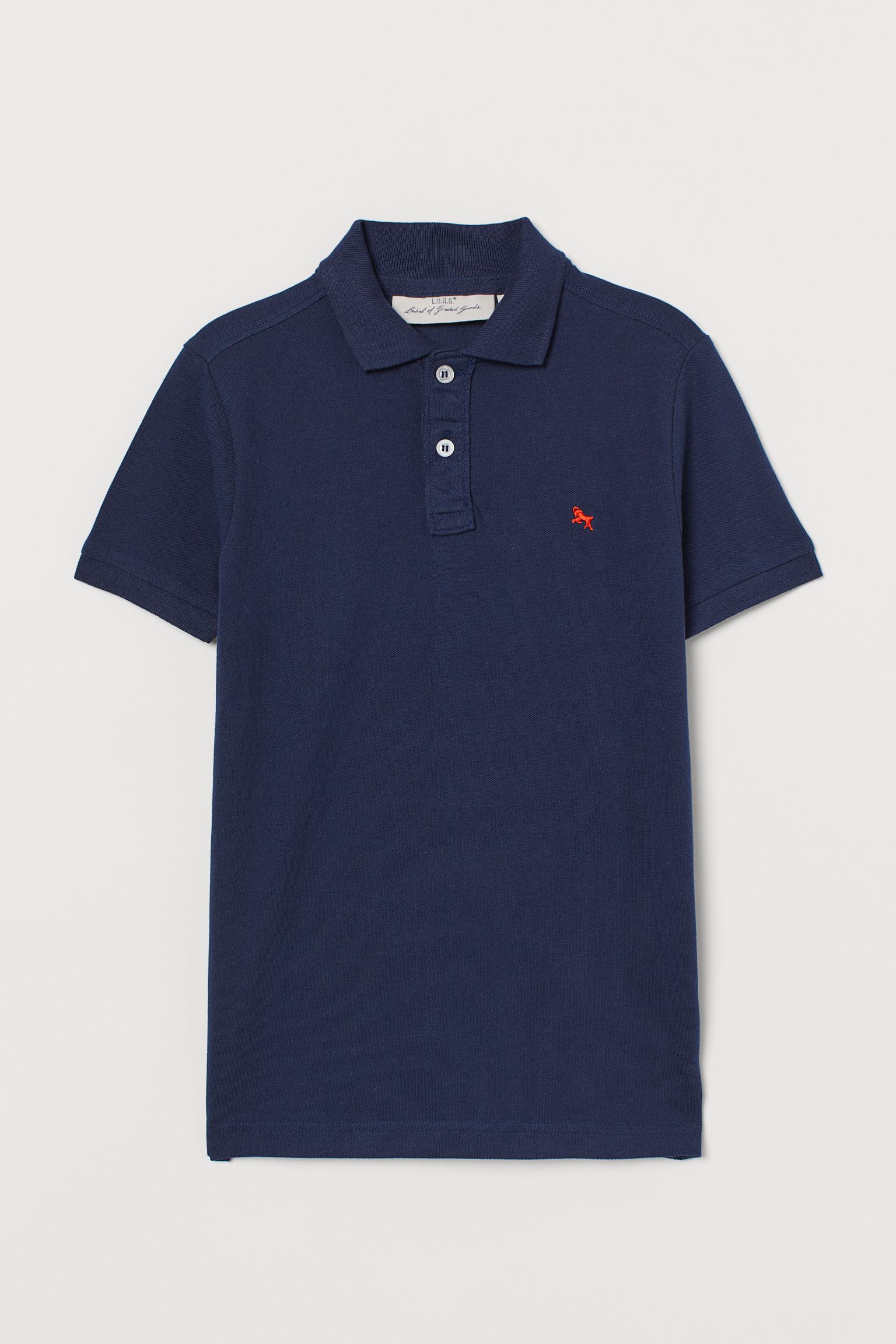 

Поло H&M 170см темно синий 9058199101