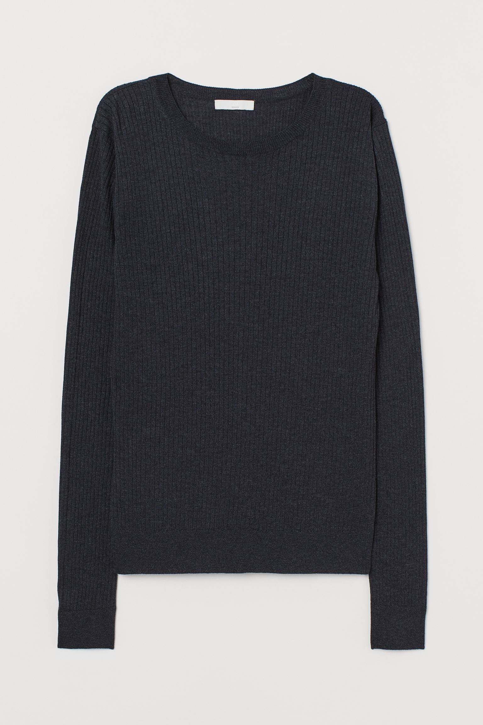 

Джемпер H&M L темно серый 28078819192