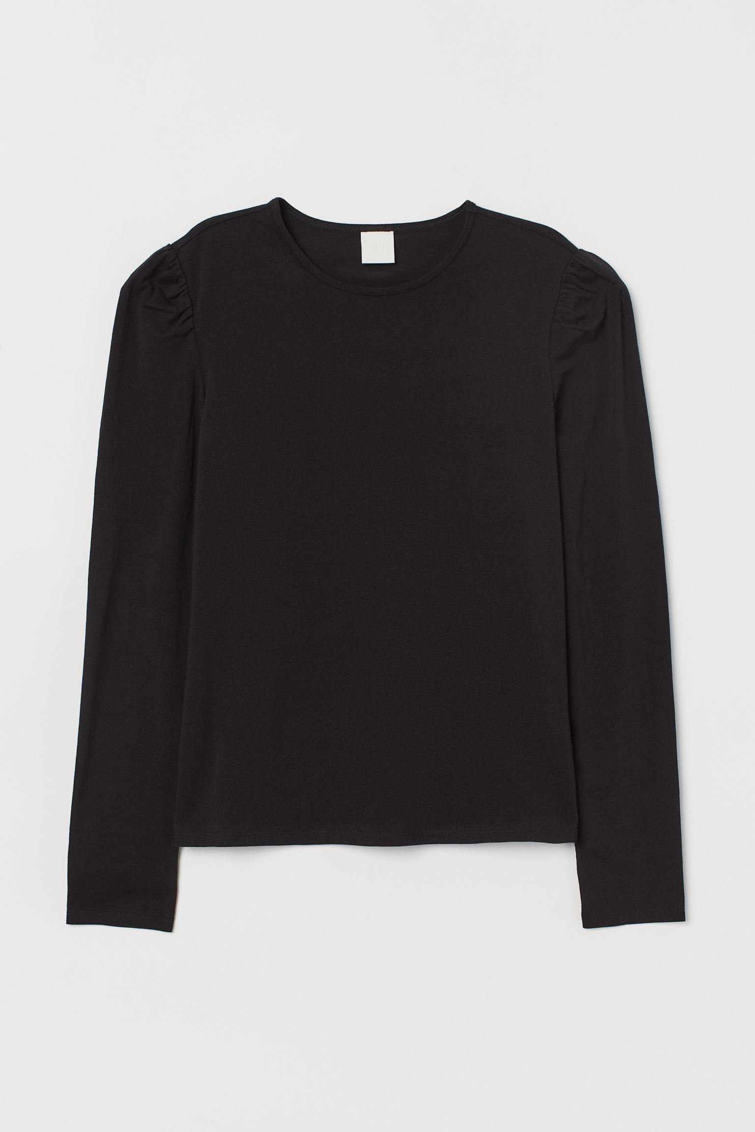 

Лонгслив H&M  черный 19078124320, Лонгслив H&M XS черный 19078124320