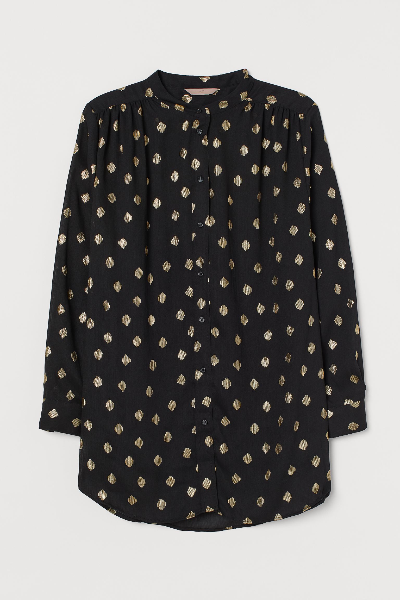 

Блуза H&M 4XL черный горох 18077674731