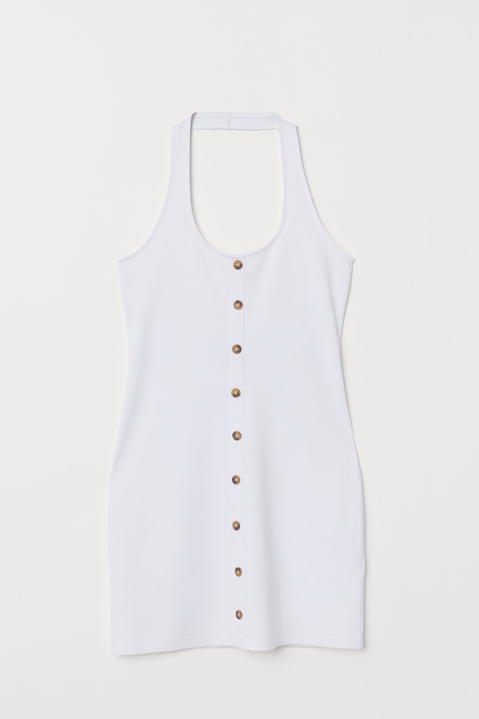 

Платье H&  белый 21077404619, Платье H&M M белый 21077404619
