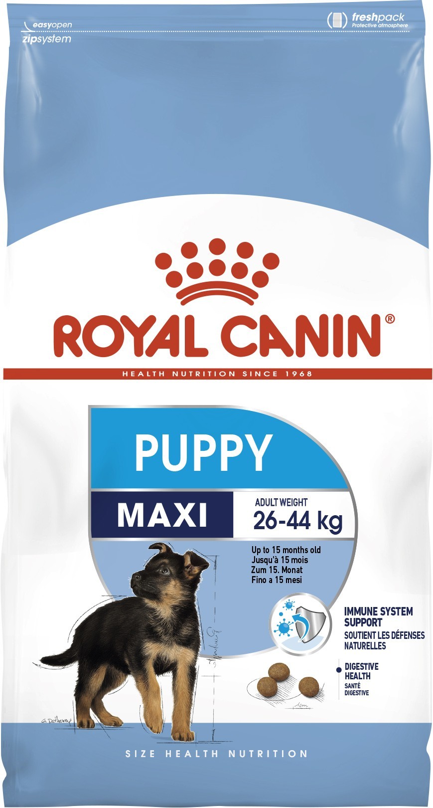 

Сухой корм для собак Royal Canin Maxi Puppy 20 кг для щенков крупных пород