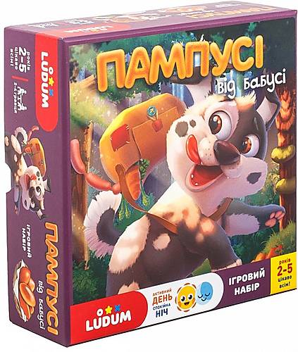 

Гра настільна "День/ніч" Пампусі від бабусі LD1046-51 Ludum (LD1046-51)