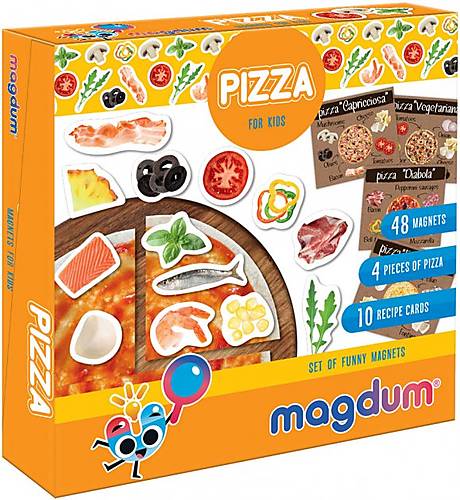 

Игра магнитная настольная "Пицца" (ML4031-27 EN) Magdum (ML4031-27 EN)