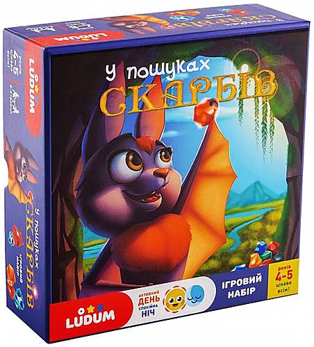 

Гра настільна "День/ніч" У пошуках скарбів LD1046-55 Ludum (LD1046-55)