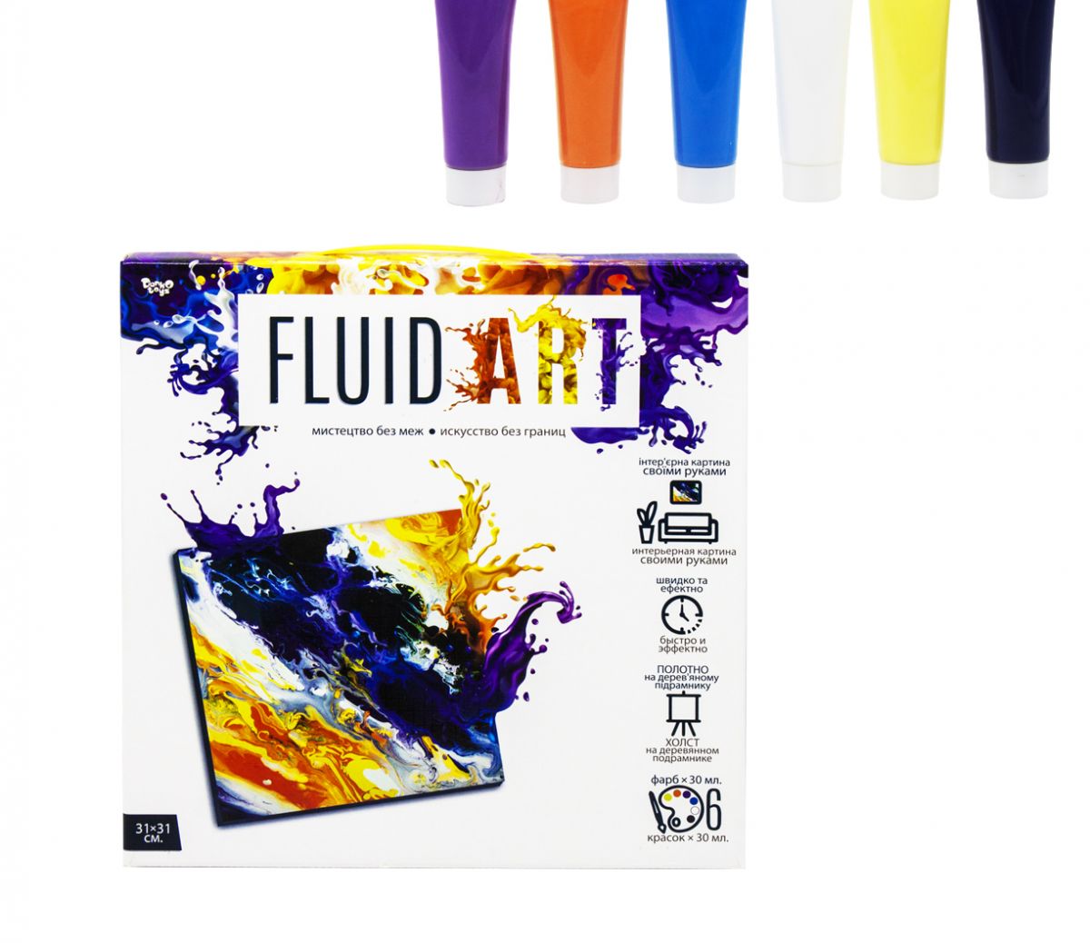 

Набор для творчества Флюид Арт 01015 Fluid ART Danko Toys