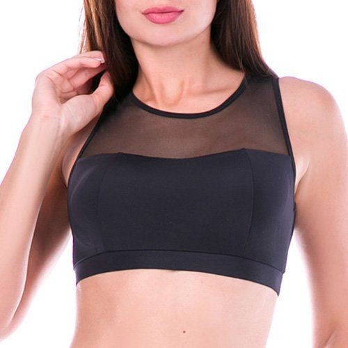 

Топ с сеткой T1-C10 TotalFit 2XS Черный