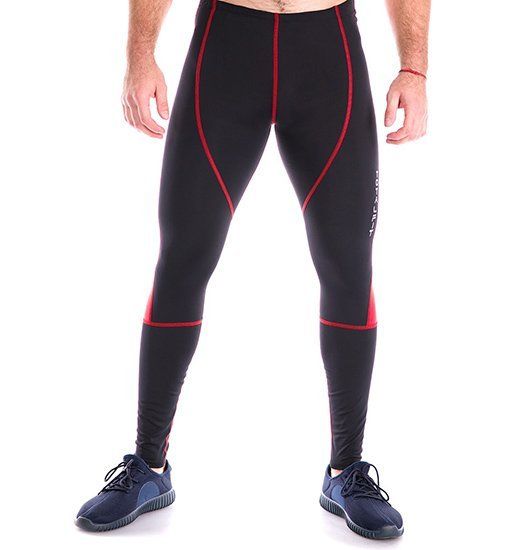 

Тайтсы мужские G2 TotalFit S Черно-красный