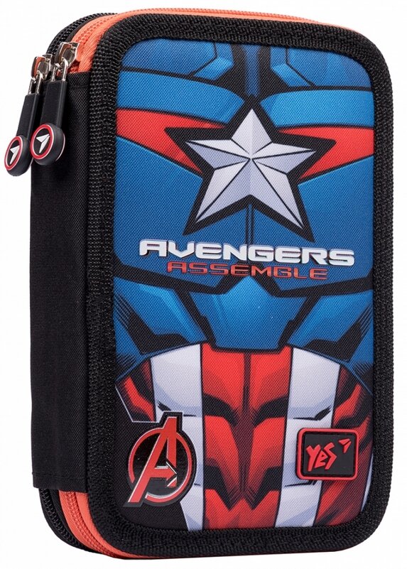 

Пенал шкільний YES 533096 Marvel Avengers