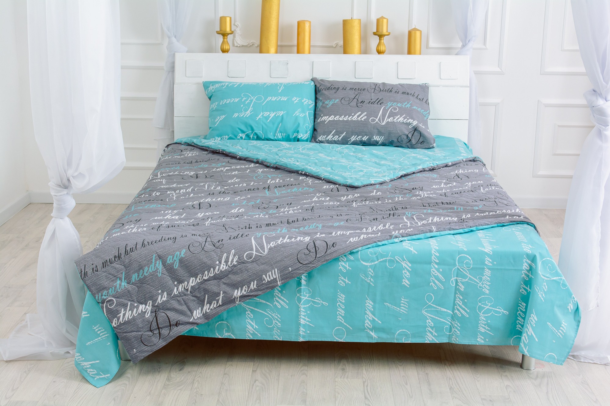 

Одеяло хлопковое MirSon Летнее №2354 Tulio 200x220