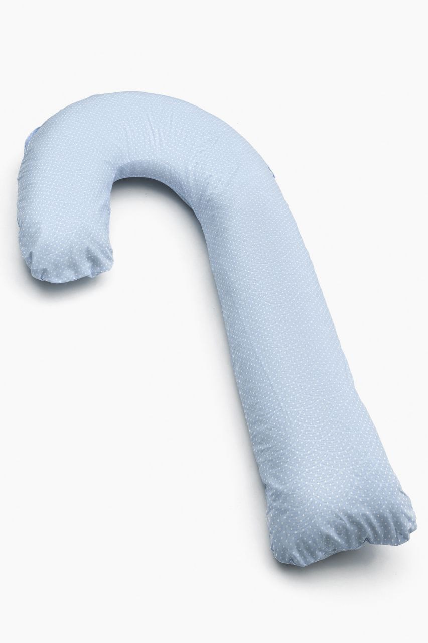 

Подушка для беременных обнимашка Coolki Хлопок Blue 120 см