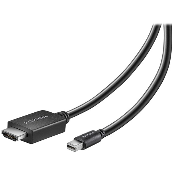 

​Кабель Insignia 6 ft Mini Displayport to HDMI Cable NS-PD06512-C black