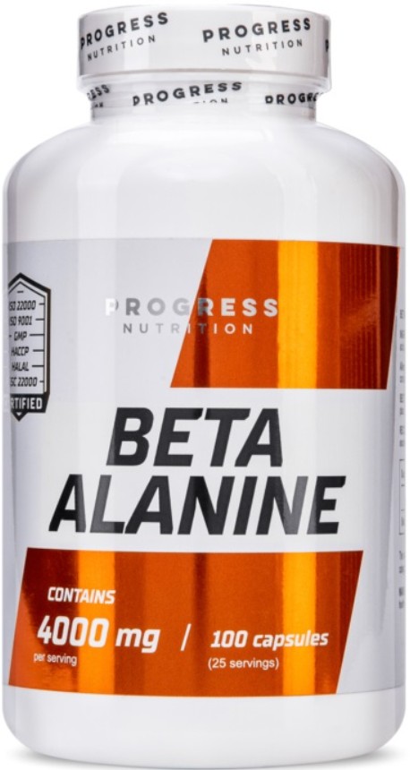 

Аминокислота Progress Nutrition Beta Alanine 100 капс