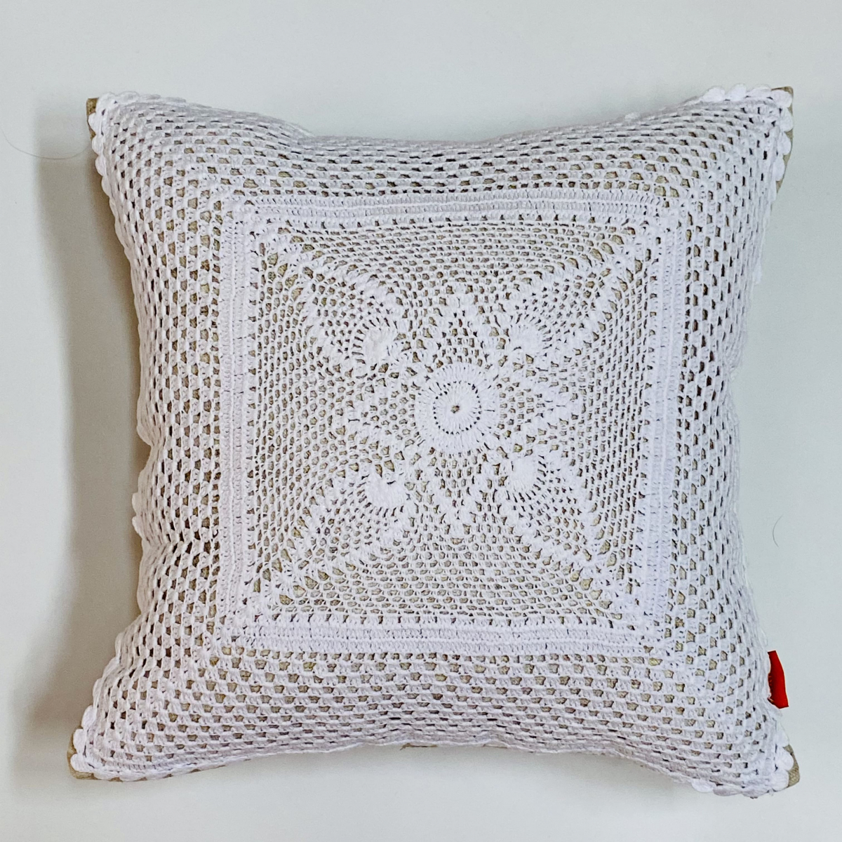 

Подушка Kaanni Кружевная мелодия белая 1 40х40 см 40x40 Белый