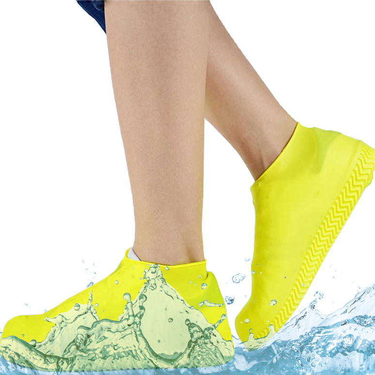 

Силиконовые водонепроницаемые бахилы Чехлы на обувь M+ WSS1 S Yellow